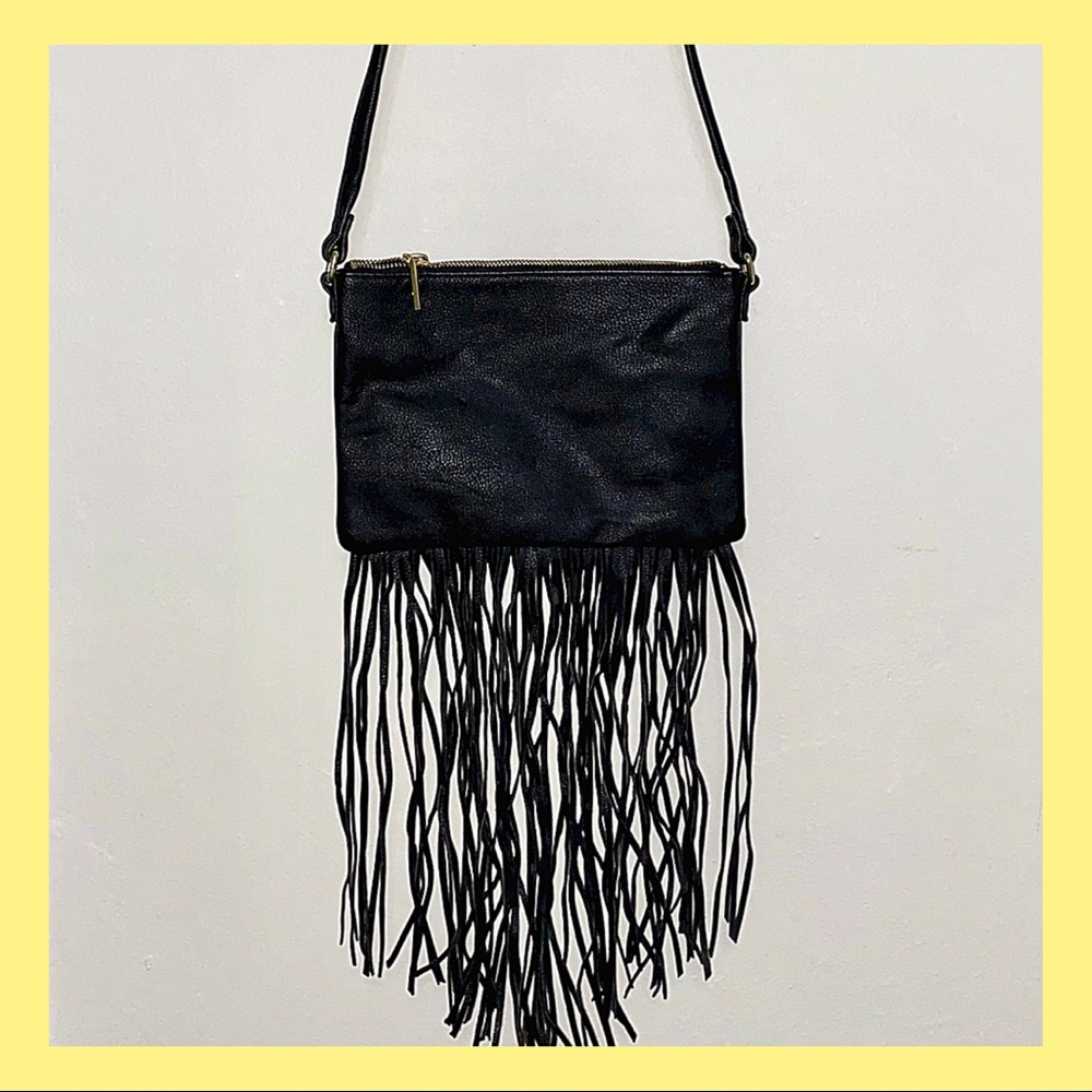 NWOT H&M Fringe Bag